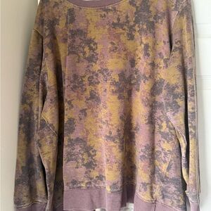 Jane and Delancey Purple and Gold Long Sleeve Tee